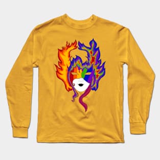 Rainbow fire Long Sleeve T-Shirt